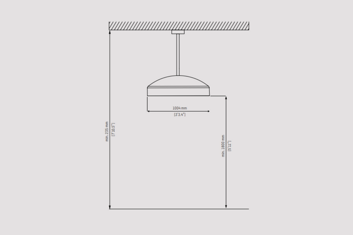 Heatsail Disc | Piet Boon | Heater | Hanglamp