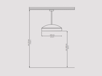 Heatsail Disc PT by Piet Boon | Heater | Hanglamp