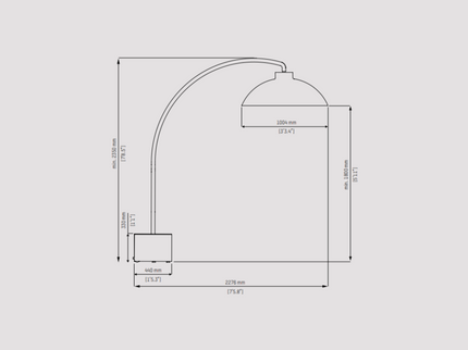 Heatsail Dome | Heater | Vrijstaand |