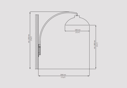 Heatsail Dome | Heater | Wandmodel |