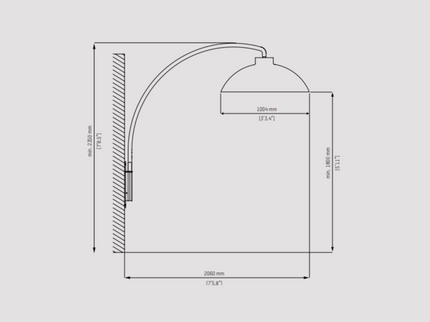 Heatsail Dome | Heater | Wandmodel |