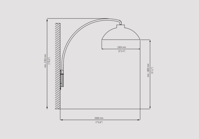 Heatsail Dome | Heater | Wandmodel |