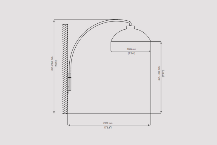 Heatsail Dome | Heater | Wandmodel |