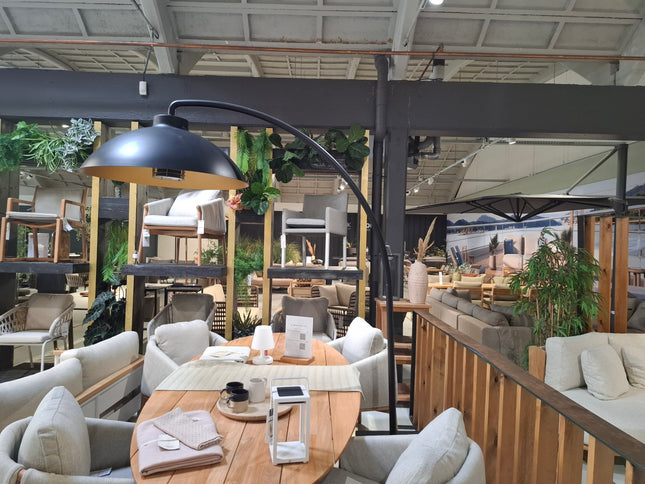 Heatsail Heater Dome | Mat zwart | Demo Model