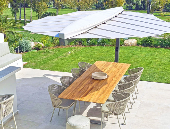 Heatsail Heatsail LEAF | Automatische design parasol met verwarming