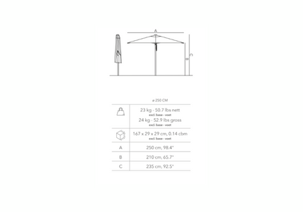 Jardinico Jardinico | Macrame | Parasol | Ø250