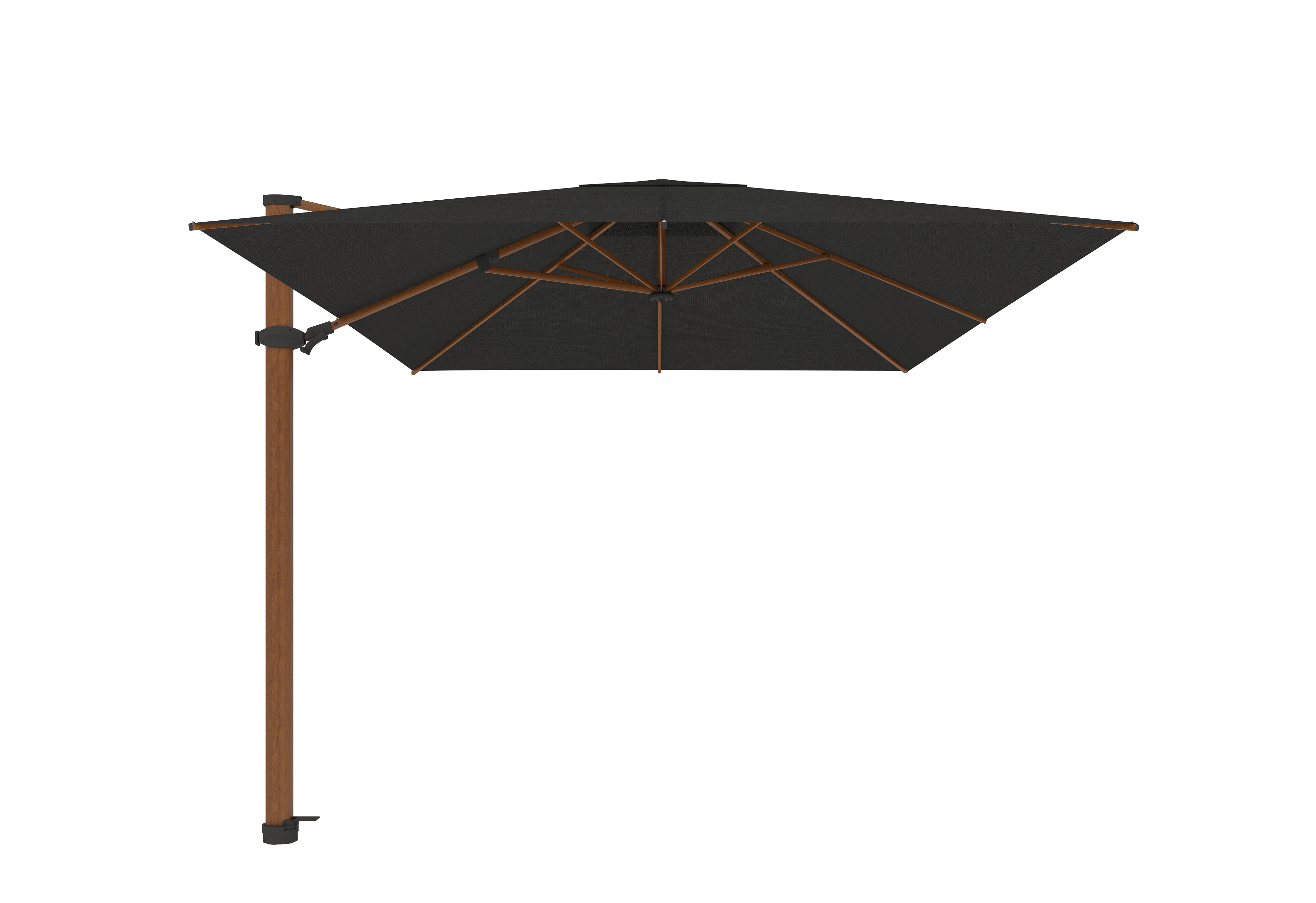 Alu Teak / Zwart (Cat 1)