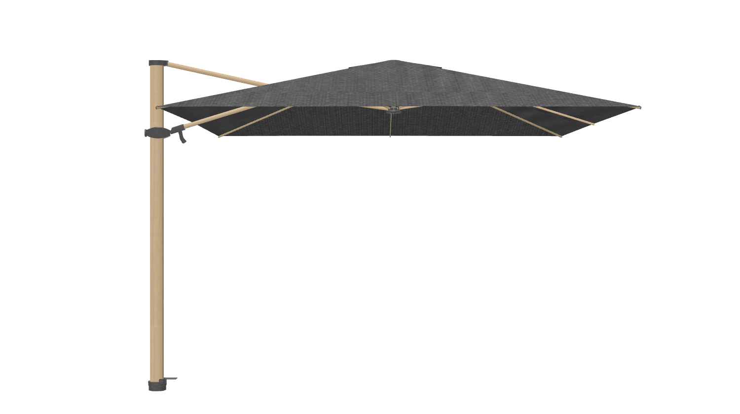 Alu Teak / Zwart C208 (Cat 1)