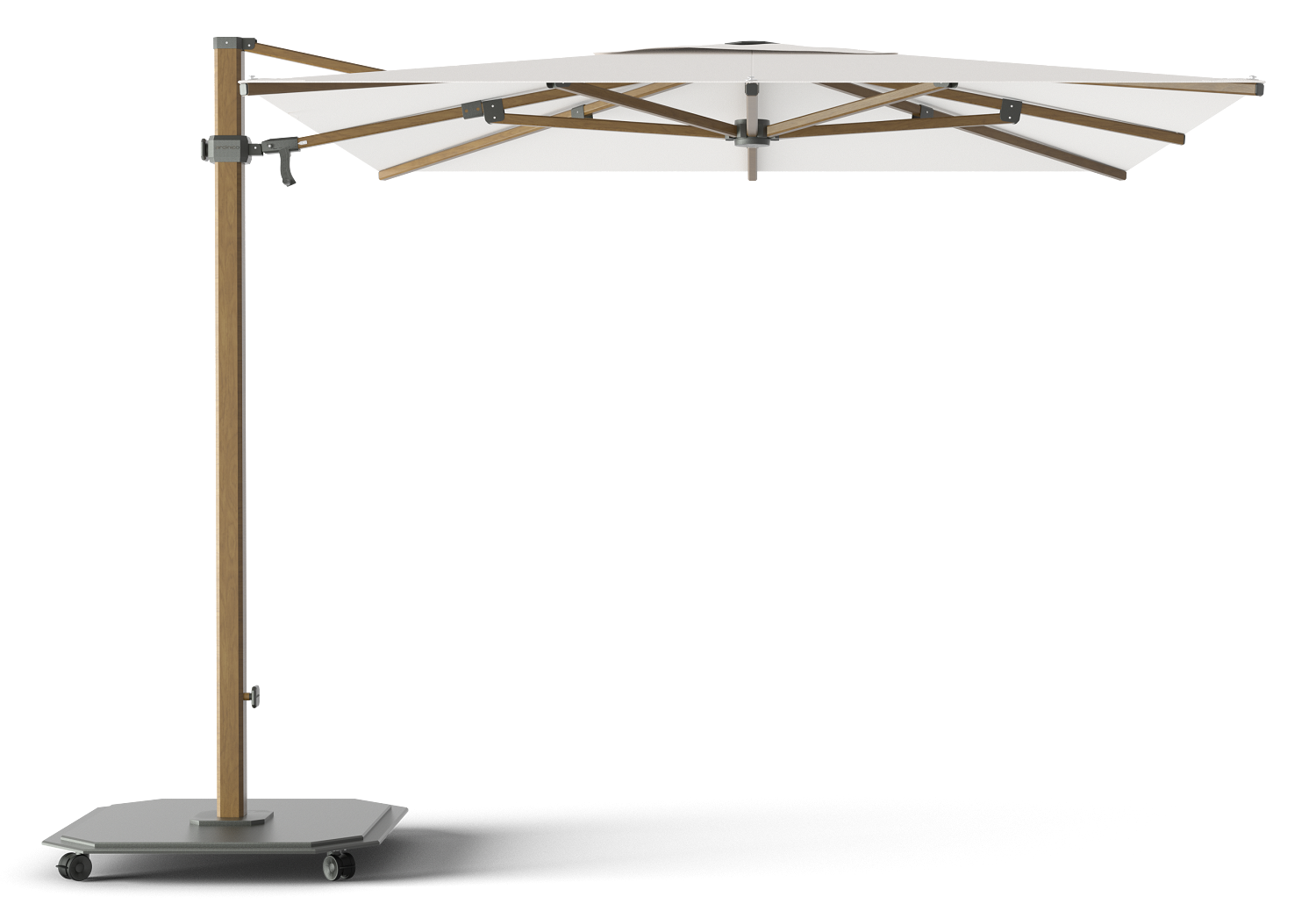 Alu Teak / Pearl (Cat 3) / White (S01)