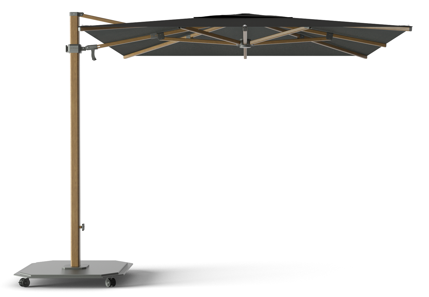 Alu Teak / Pitch (Cat 3) / White (S01)