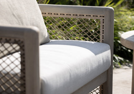 Max & Luuk Brain | Lage Lounge Stoel | Aged Teak