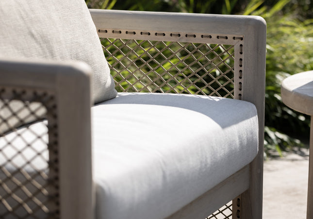 Max & Luuk Brain | Lage Lounge Stoel | Aged Teak