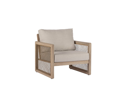 Max & Luuk Brain | Lage Lounge Stoel | Aged Teak