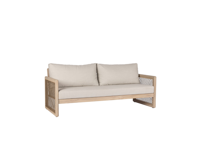 Max & Luuk Brain | Lage Sofa | Aged Teak