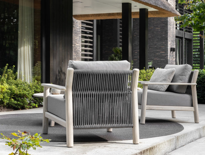 Max & Luuk Chase | Lounge Stoel | Aged Teak