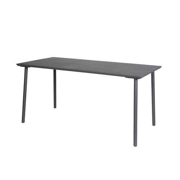 George tafel 200x90x75cm. alu antraciet