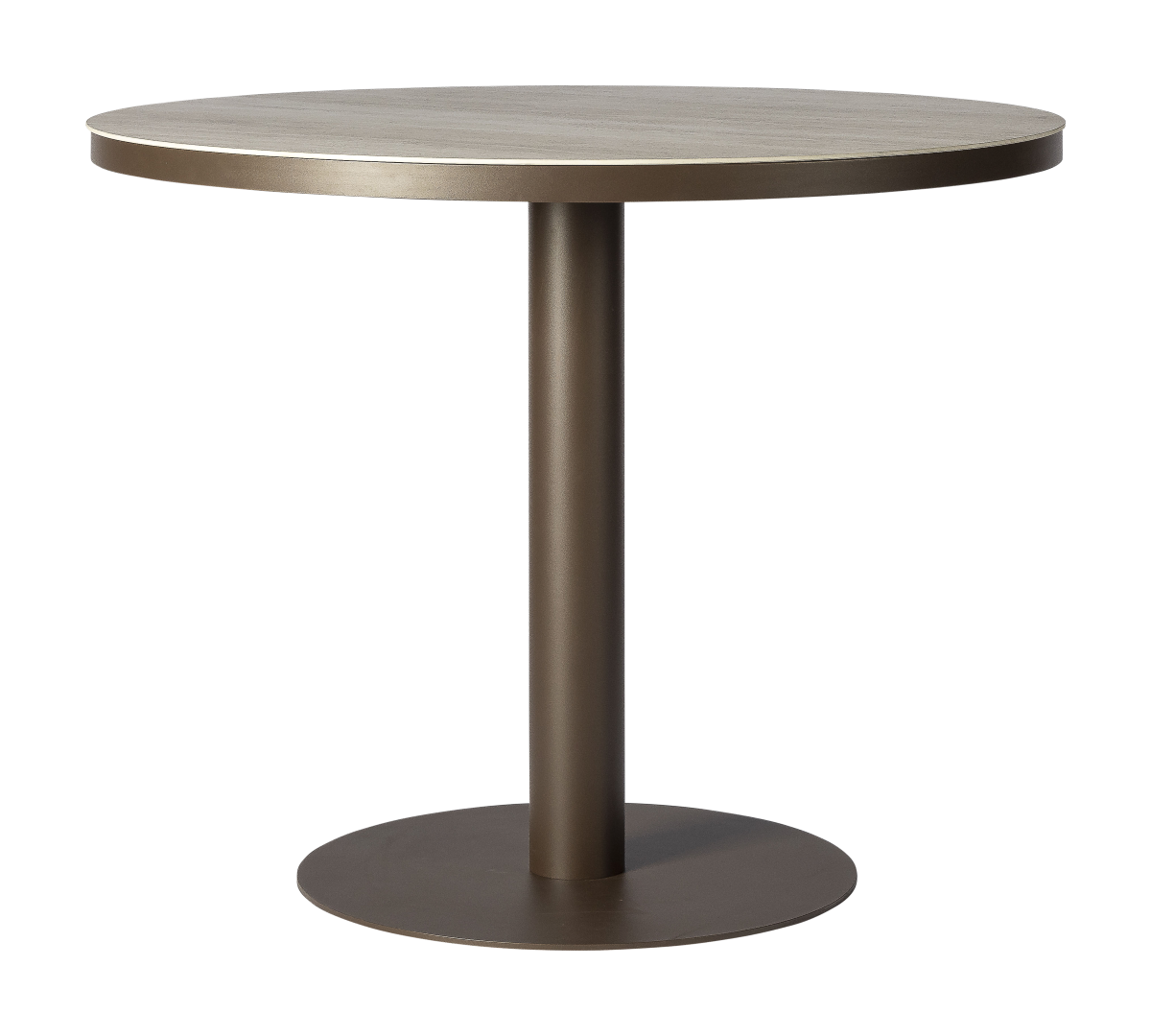 Brons | Travertin / Ø120 cm