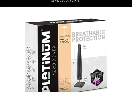 Platinum Platinum | AeroCovers | Center Pole Parasols |