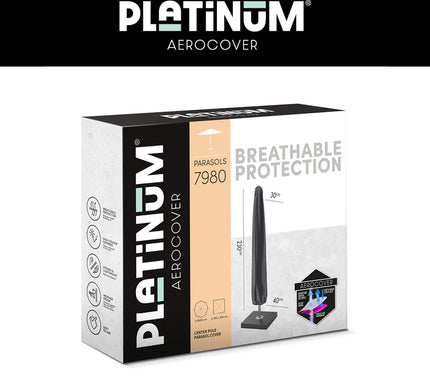 Platinum Platinum | AeroCovers | Center Pole Parasols |