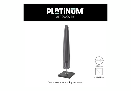 Platinum Platinum | AeroCovers | Center Pole Parasols |