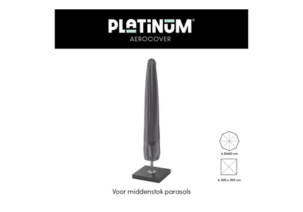 Platinum Platinum | AeroCovers | Center Pole Parasols |
