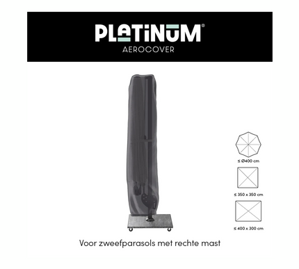 Platinum Platinum | AeroCovers | Free-arm Parasols |