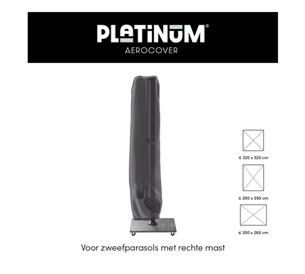 Platinum Platinum | AeroCovers | Free-arm Parasols |