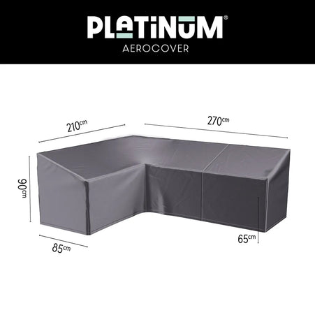 Platinum Platinum | AeroCovers | L-shape Lounge | High Backrest-90°corner