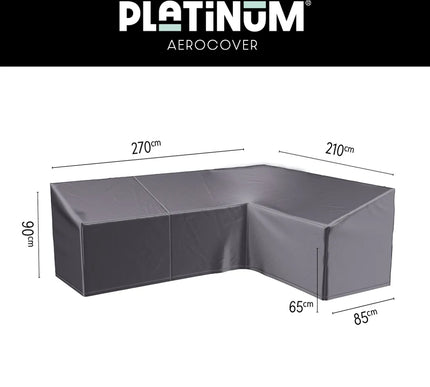 Platinum Platinum | AeroCovers | L-shape Lounge | High Backrest-90°corner