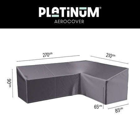 Platinum Platinum | AeroCovers | L-shape Lounge | High Backrest-90°corner