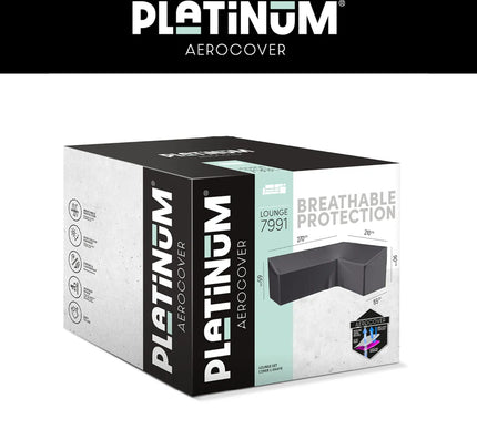 Platinum Platinum | AeroCovers | L-shape Lounge | High Backrest-90°corner