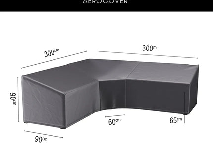Platinum Platinum | AeroCovers | L-shape Lounge | High backrest | Trapeze corner |