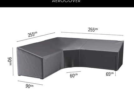 Platinum Platinum | AeroCovers | L-shape Lounge | High backrest | Trapeze corner |