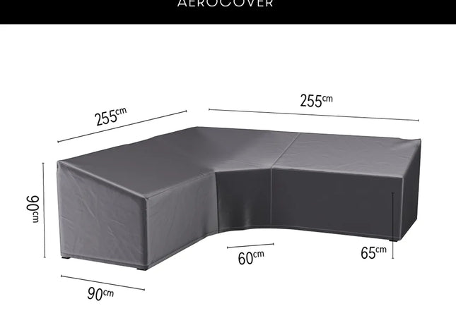 Platinum Platinum | AeroCovers | L-shape Lounge | High backrest | Trapeze corner |
