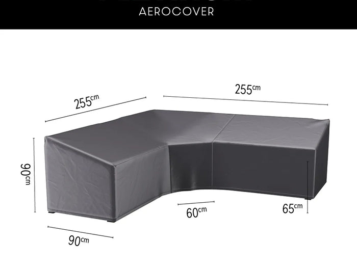 Platinum Platinum | AeroCovers | L-shape Lounge | High backrest | Trapeze corner |