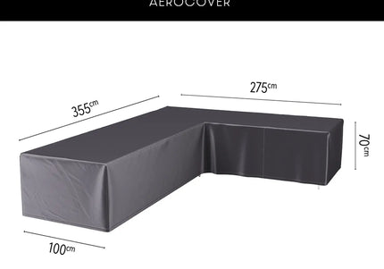 Platinum Platinum | AeroCovers | L-shape Lounge | Low backrest-90° corner