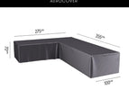 Lounge cover L 355x275x100xH70 Left (7948)