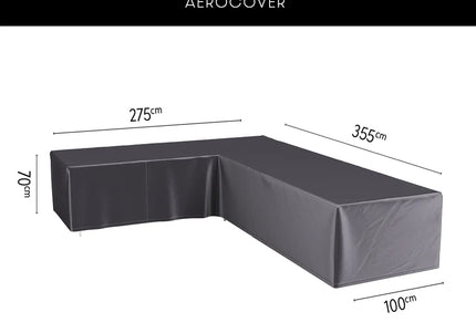 Platinum Platinum | AeroCovers | L-shape Lounge | Low backrest-90° corner