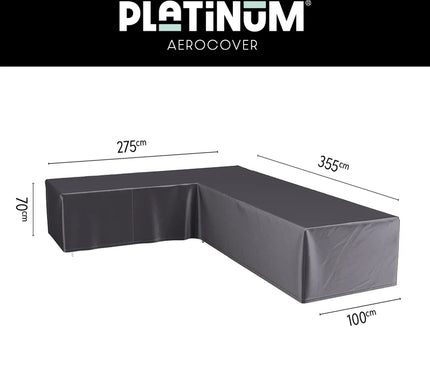 Platinum Platinum | AeroCovers | L-shape Lounge | Low backrest-90° corner