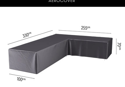 Platinum Platinum | AeroCovers | L-shape Lounge | Low backrest-90° corner