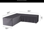 Lounge cover L 300x300x100xH70 (7943)