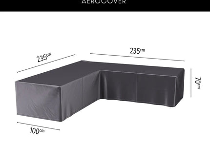 Platinum Platinum | AeroCovers | L-shape Lounge | Low backrest-90° corner