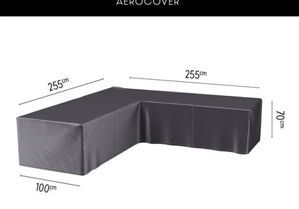 Platinum Platinum | AeroCovers | L-shape Lounge | Low backrest-90° corner