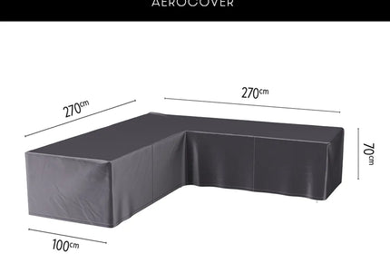 Platinum Platinum | AeroCovers | L-shape Lounge | Low backrest-90° corner