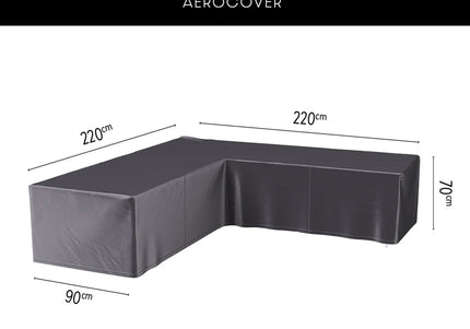Platinum Platinum | AeroCovers | L-shape Lounge | Low backrest-90° corner
