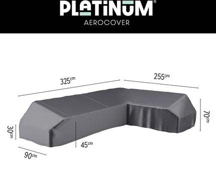 Platinum Platinum | AeroCovers | L-Shape Lounge | Platform |