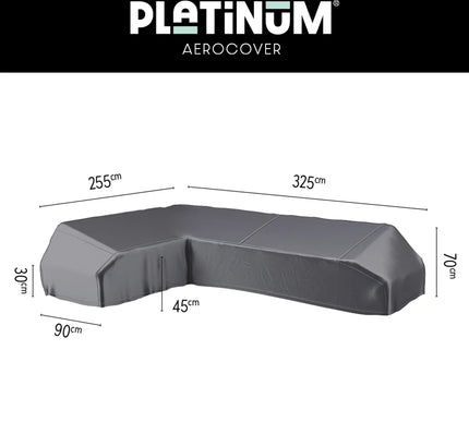 Platinum Platinum | AeroCovers | L-Shape Lounge | Platform |