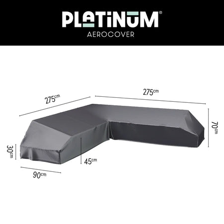 Platinum Platinum | AeroCovers | L-Shape Lounge | Platform |