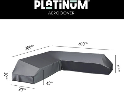 Platinum Platinum | AeroCovers | L-Shape Lounge | Platform |