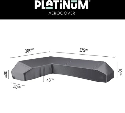 Platinum Platinum | AeroCovers | L-Shape Lounge | Platform |